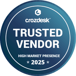 Crozdesk Trusted Vendor Badge
